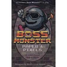 Boss Monster Paper & Pixels